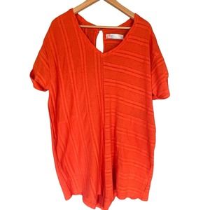 Free People Orange Jumpsuit